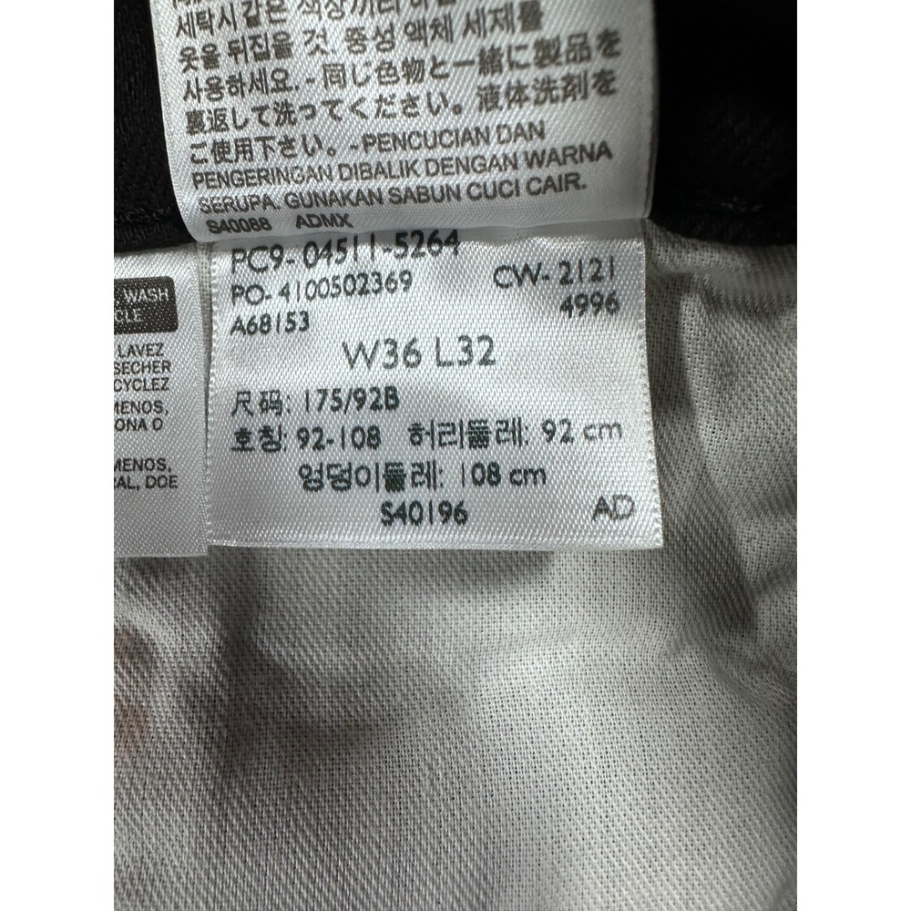 Levis 511 Slim Fit Stretch Jeans Black Mens 36x32 04511-5264 NEW - Picture 10 of 14